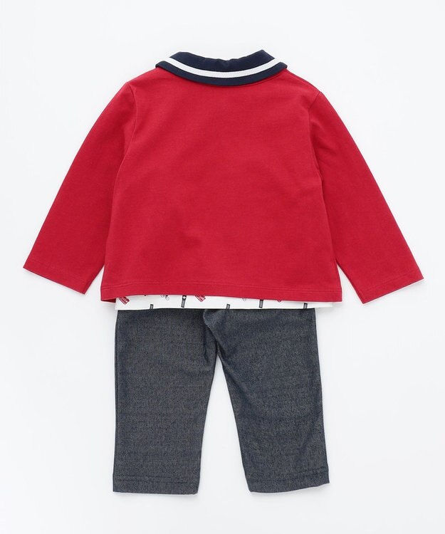 組曲 KIDS 【80-90㎝】ロンドントラベルセーラー セット オフホワイト系5