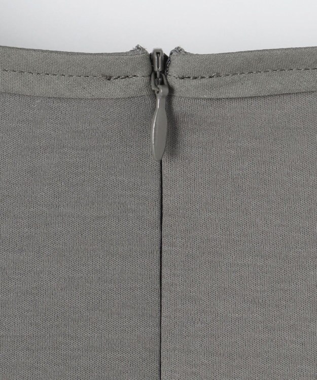 23区 【洗える】アイレットジャージー パフスリーブ カットソー カーキ系