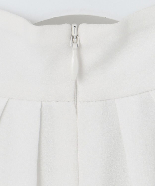 23区 【吸水速乾/UVケア/防シワ性】バックサテンアムンゼン ボウタイ付き 2WAY ブラウス ホワイト系