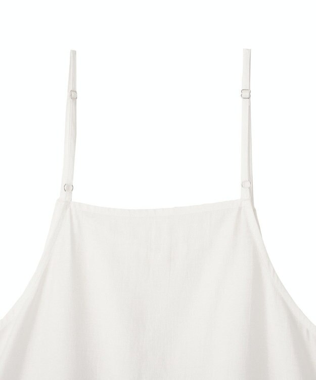 earth music&ecology ティアードフリルヘムキャミソール Off White