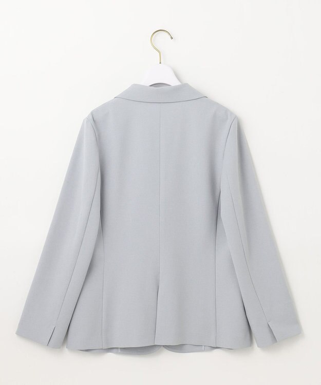 ANY SIS 【UVカット / 接触冷感 / 吸水速乾】スマートビューティストレッチ テーラードジャケット ブルーグレー