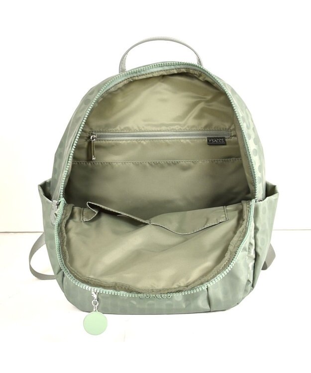 Y'SACCS 【ムック本掲載】Polka Dots リュックサック ライトグリーン
