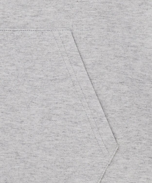 J.PRESS YORK STREET 【UNISEX】スタンド ハーフジップ プルオーバー スウェット ライトグレー系