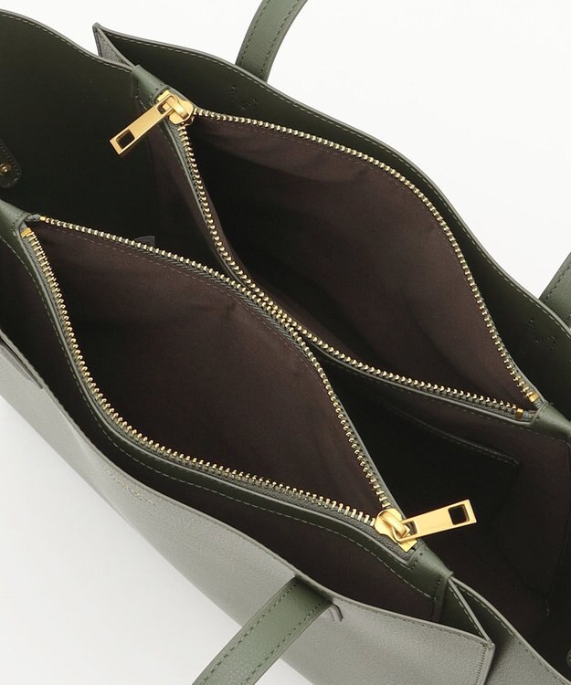 LA BAGAGERIE 【MONICA】デイリートートバッグ ダークグリーン