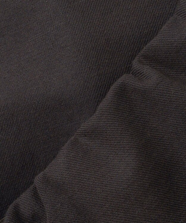 uncrave 【手洗い可】コットンリネンツイル ブラウス（uncrave WHITE） ブラウングレー