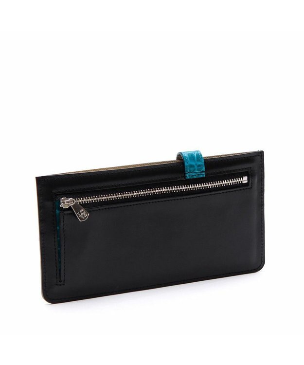 A.D.M.J. ヴィッテリアルマ スリムウォレット NERO