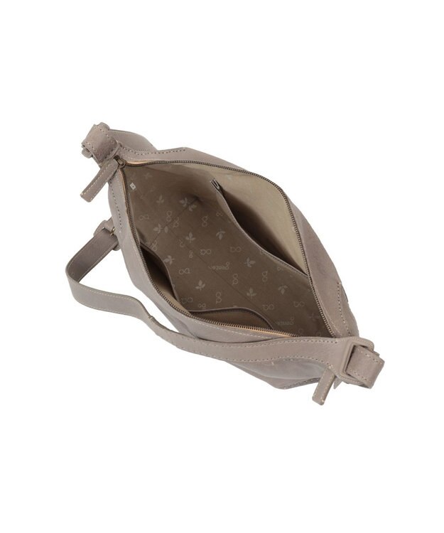 genten ヴィンテージバッファロー大 グレー