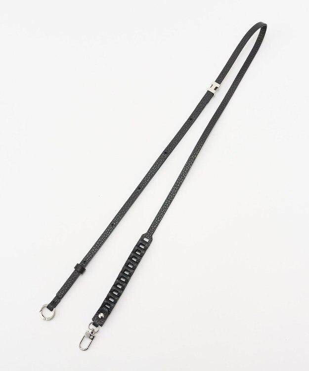 IACUCCI ブリーノ レザーストラップ/ロング CERVO ブラック