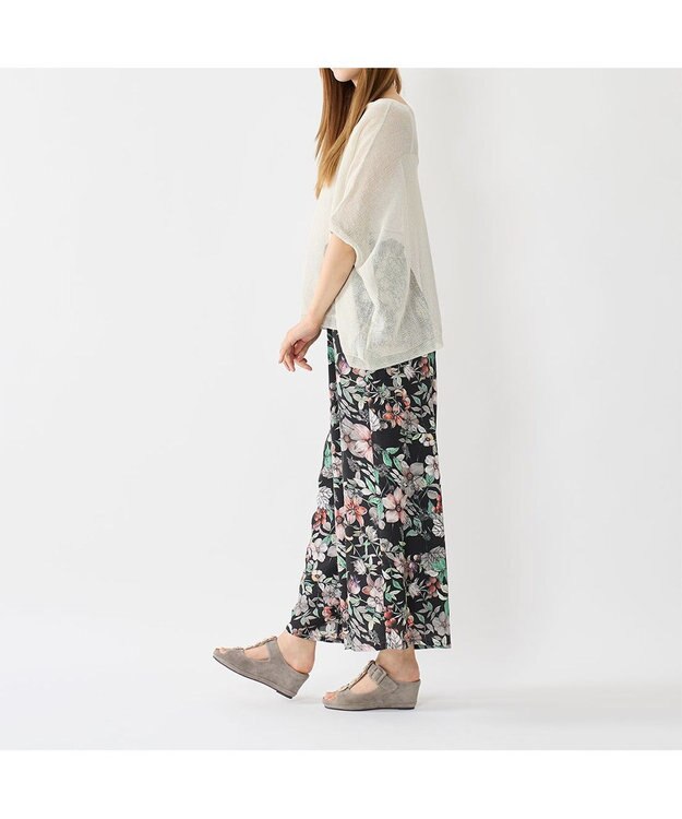 MODE ET JACOMO <D'ICI>ビジューモチーフTストラップサンダル グレースエード