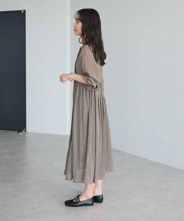 CRAFT STANDARD BOUTIQUE ヴィンテージボイルワンピース/羽織 Light Brown