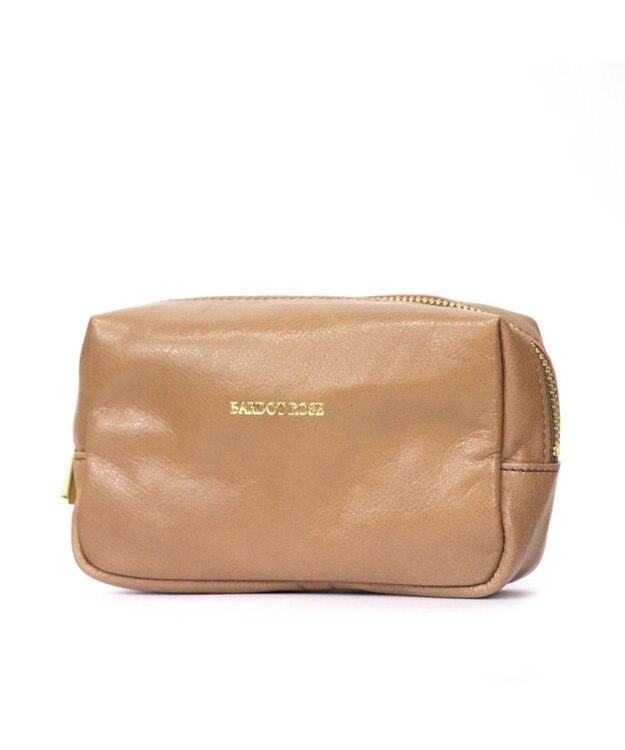 Regalo Felice 【しっかり大容量 / スマホも入る / 日本製】ポーチ / REGALO PIB(ピンクベージュ)