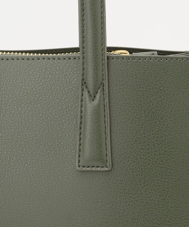 LA BAGAGERIE 【MONICA】デイリートートバッグ ダークグリーン