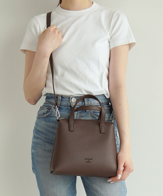 ACE BAGS & LUGGAGE 【2点セット】 JEWELNA BY Jewelna Rose ノットハンドルトート 16372 ジュエルナローズ ダークブラウン