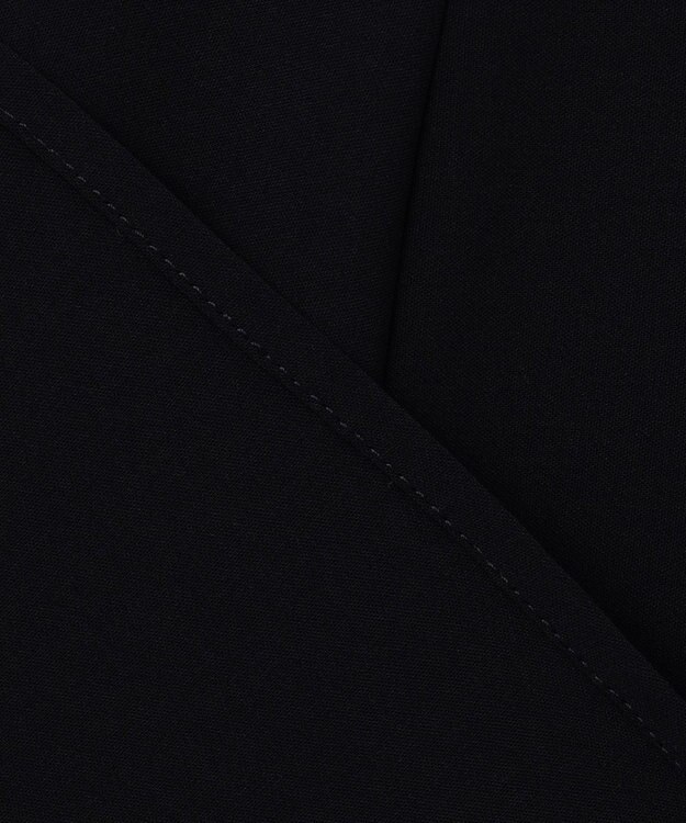 ANY SIS L 【洗える】セレモニーダブルクロス ブラウス ネイビー