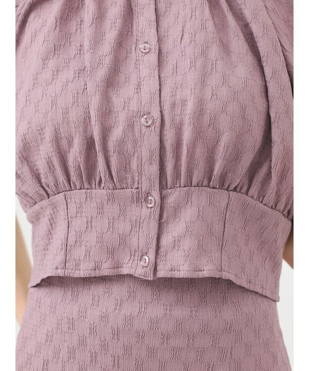 earth music&ecology ジャガードプルオーバー Pink