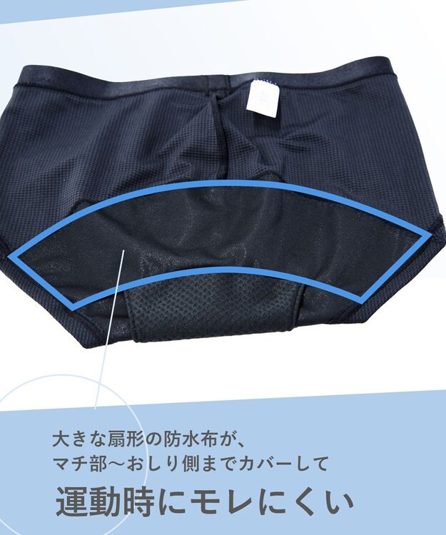 CW-X 【WOMEN】　3D サニタリーショーツ　【ムレにくくズレに強い】　スポーツ専用　はきこみ丈ふつう　/ワコール　HSY400 ブラック