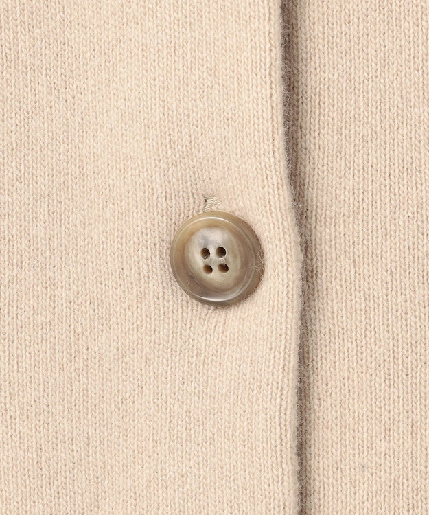 J.PRESS LADIES S CAT ニット カーディガン ベージュ系