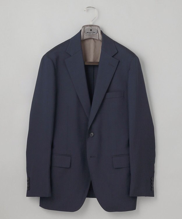 GOTAIRIKU 新色追加/セットアップ対応【ウォッシャブル/シワになりにくい/ストレッチ】ウォッシャブル ウールジャケット(25年モデル) ネイビー系