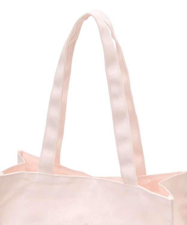 Maison de FLEUR sakura刺繍スクエアトートバッグ Pink