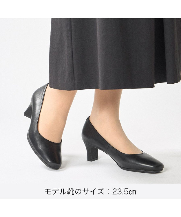 ing <ing>【5cmヒール】ブラックパンプス ブラック