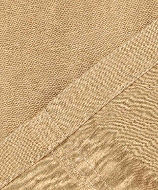 NAVE 【ReNAVE・セットアップ可/洗える】コットンリネンカルゼ ショートジャケット ベージュ系