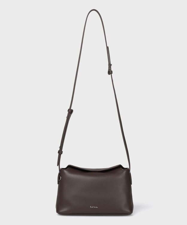 Paul Smith リュクスアングル 2Wayショルダーバッグ チョコレートブラウン