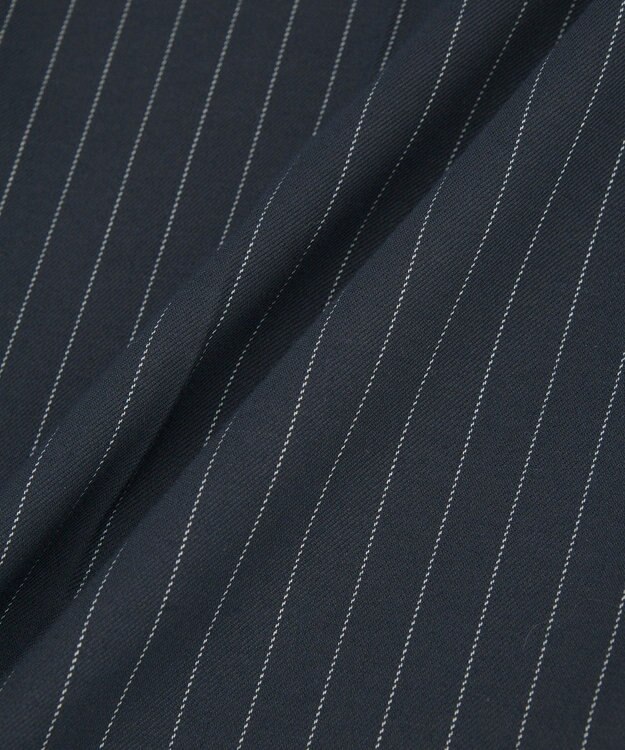 Green Parks ウエストレイヤードワイドパンツ Stripe Navy