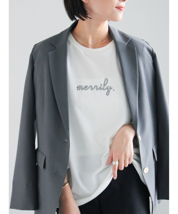 Te chichi 3DシャイニーロゴロンT《2026 spring catalog item》 ブラック