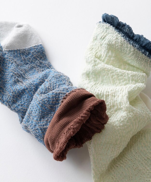 TRICOTE ラメソックス 31L.BLUE