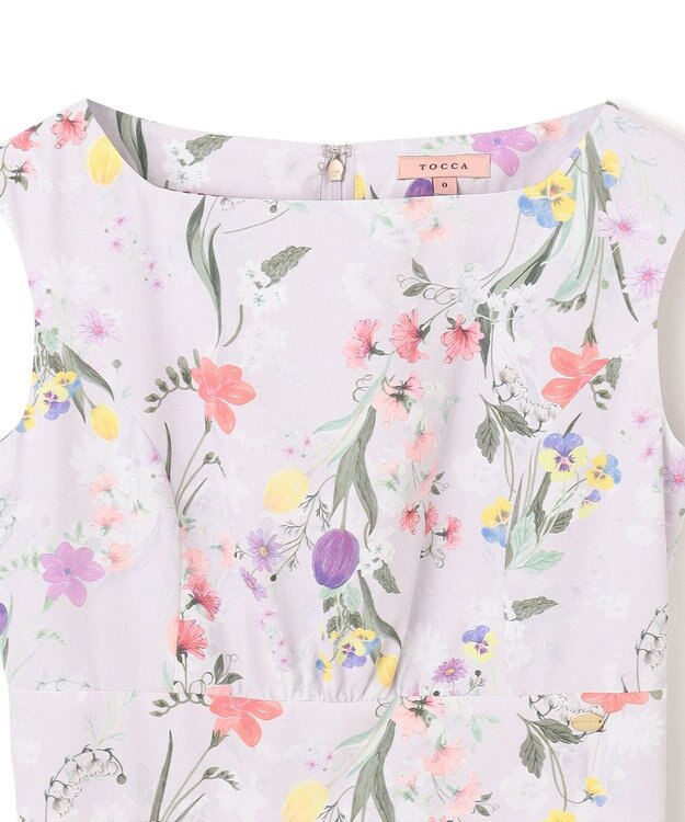 TOCCA 【消臭・洗える】TULIP BOUQUET ドレス ラベンダー系5