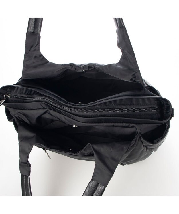 Y'SACCS 【Y’SACCS vous et】ラウンド2WAYトート ブラック