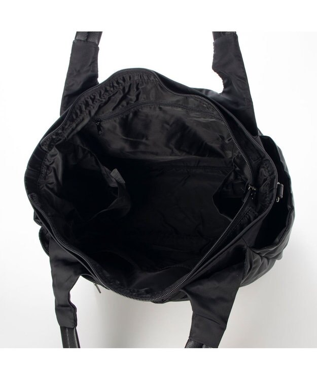 Y'SACCS 【Y’SACCS vous et】ラウンド2WAYトート ブラック