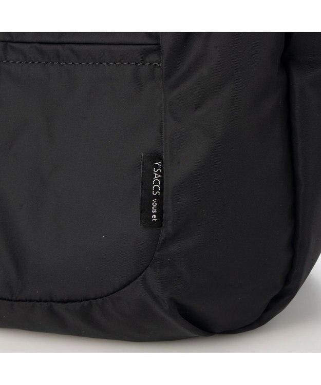 Y'SACCS 【Y’SACCS vous et】ラウンド2WAYトート ブラック