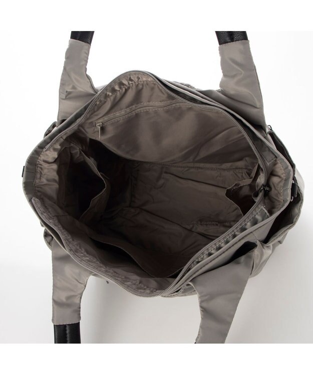 Y'SACCS 【Y’SACCS vous et】ラウンド2WAYトート グレー