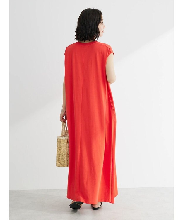 Green Parks ・ＳＵＧＡＲ　ＳＰＯＯＮ　フレンチフレアワンピース Red