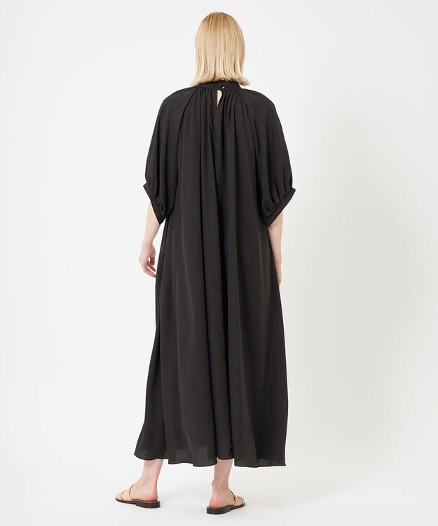 BEIGE， 【WEB限定】JASPE /  ギャザーワンピース Black
