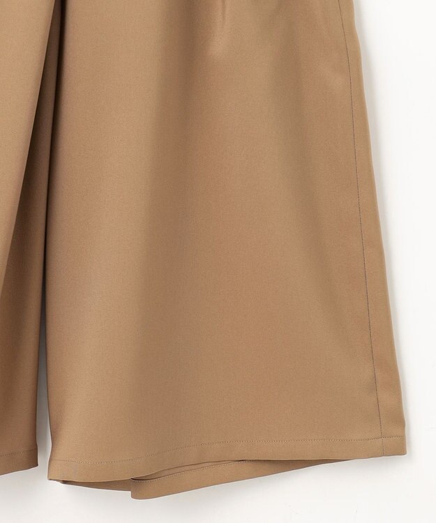 組曲 【WEB限定】オシャクロスキュロットパンツ ベージュ系