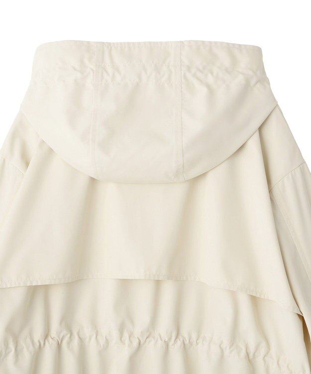 YECCA VECCA [撥水/花粉ガード]ミドル丈マウンテンパーカー Ivory