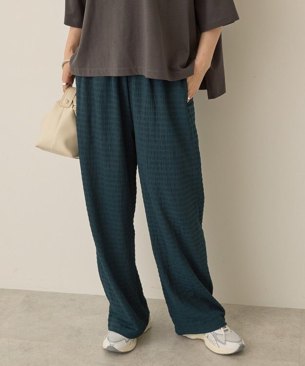 AMERICAN HOLIC シャーリングイージーパンツ Dark Green