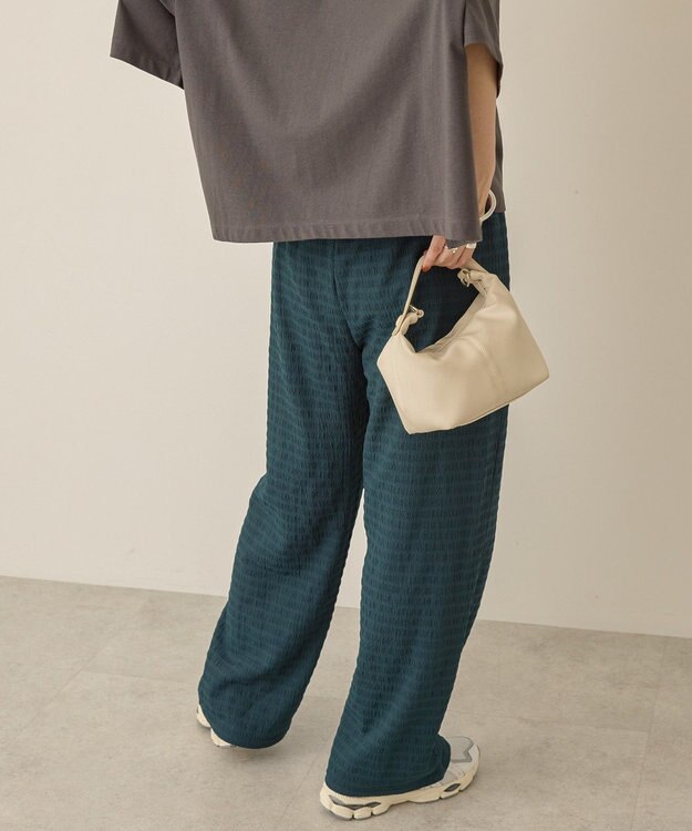 AMERICAN HOLIC シャーリングイージーパンツ Dark Green