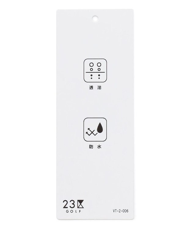 23区GOLF 【WOMEN】モノグラム ポケッタブルレインパンツ ネイビー系5