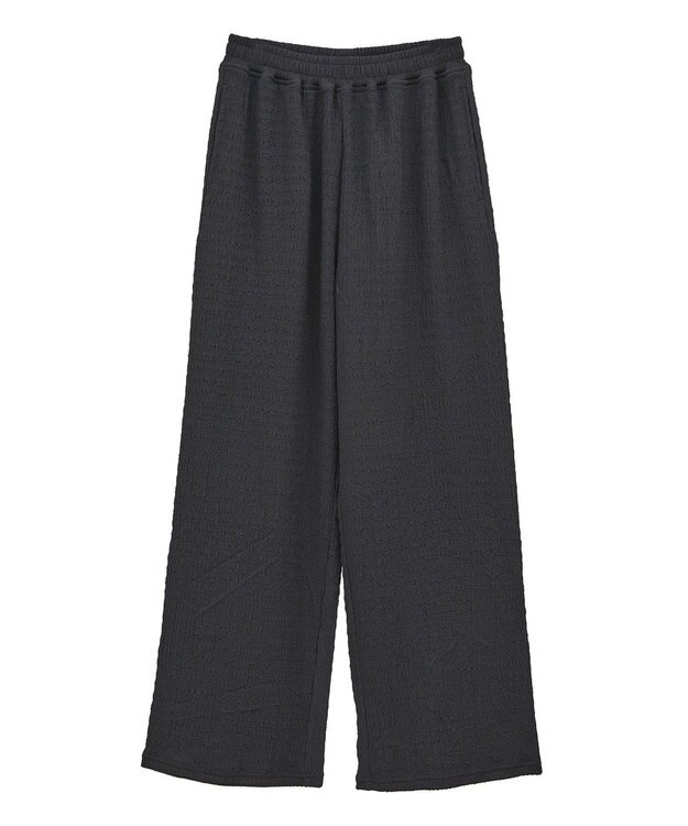 AMERICAN HOLIC シャーリングイージーパンツ Black