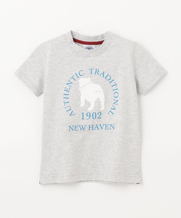 J.PRESS KIDS 【110-130cm】バックブル1902ロゴ Ｔシャツ グレー系