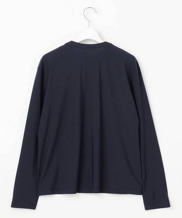 23区GOLF 【23Fondation/WOMEN】【接触冷感・UVケア】Vネック カーデガン ブラック系