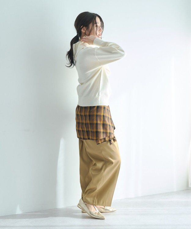 YECCA VECCA オフタートルネックニット Black