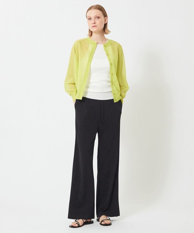 BEIGE， YUZU / カーディガン Lime