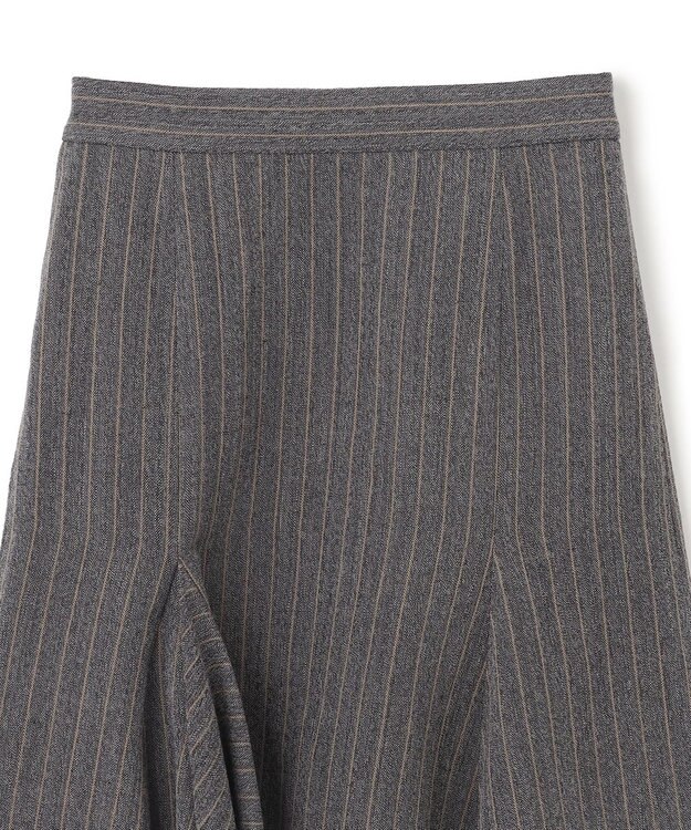 BEIGE， TURENNE / マーメイドスカート Gray×Camel line