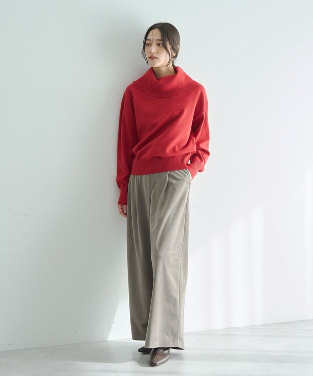 YECCA VECCA オフタートルネックニット Black