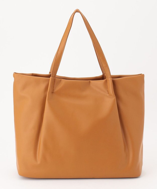 UNBILLION Otias スムースタイプ合皮トートバッグ キャメル