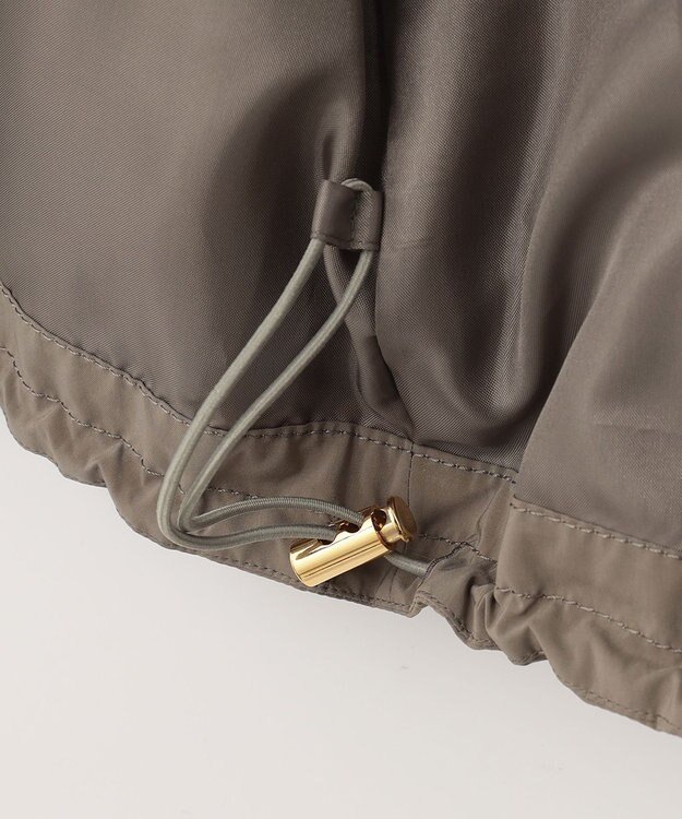 J.PRESS LADIES 【撥水加工】Artirosa フード ブルゾン ブラウン系